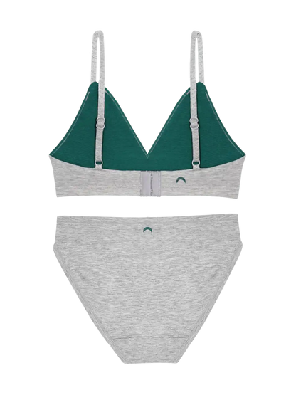 Triangle Bra & Bikini Set