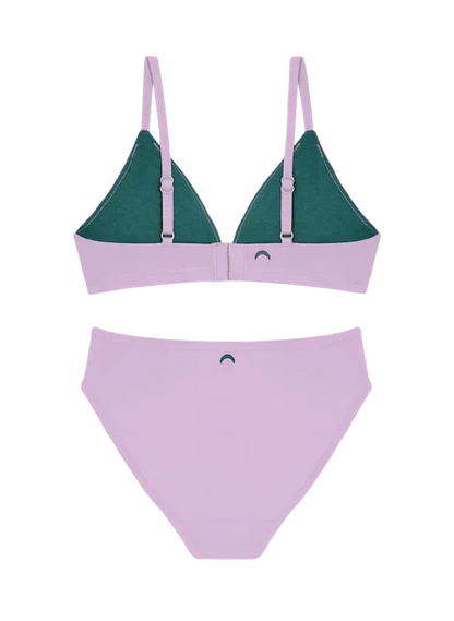 Triangle Bra & Bikini Set