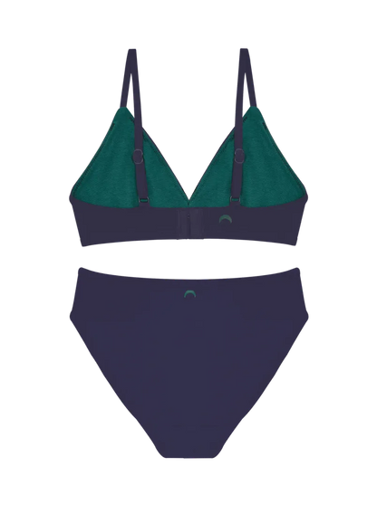 Triangle Bra & Bikini Set