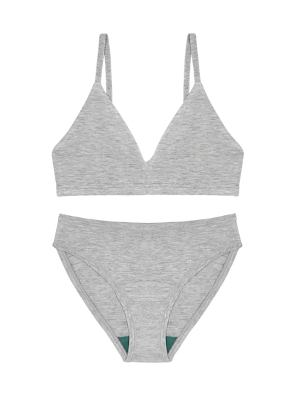Triangle Bra & Bikini Set
