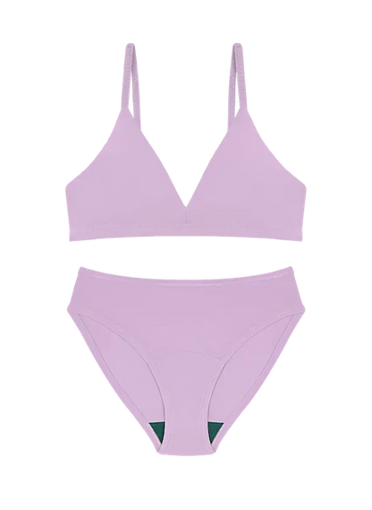 Triangle Bra & Bikini Set
