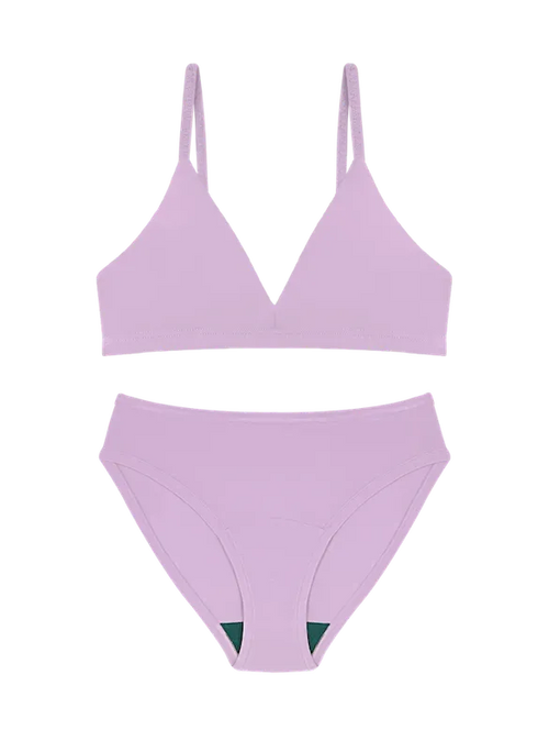 Triangle Bra & Bikini Set