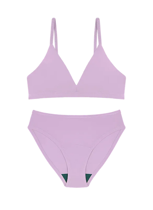 Triangle Bra & Bikini Set