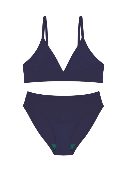 Triangle Bra & Bikini Set