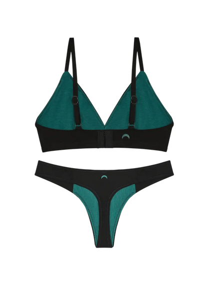 Triangle Bra & Low Profile Thong Set