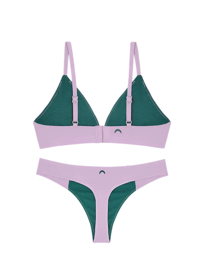 Triangle Bra & Low Profile Thong Set