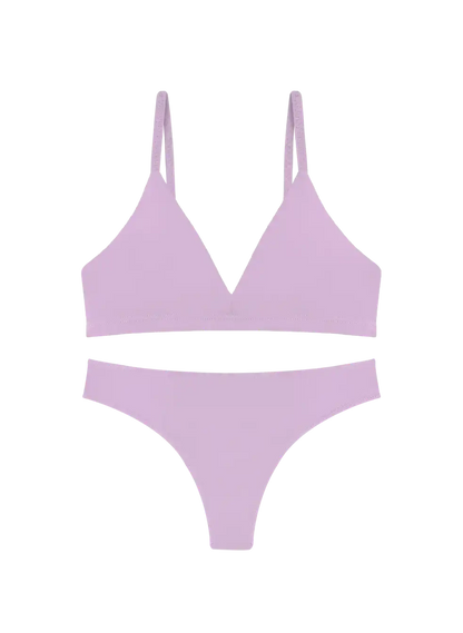 Triangle Bra & Low Profile Thong Set