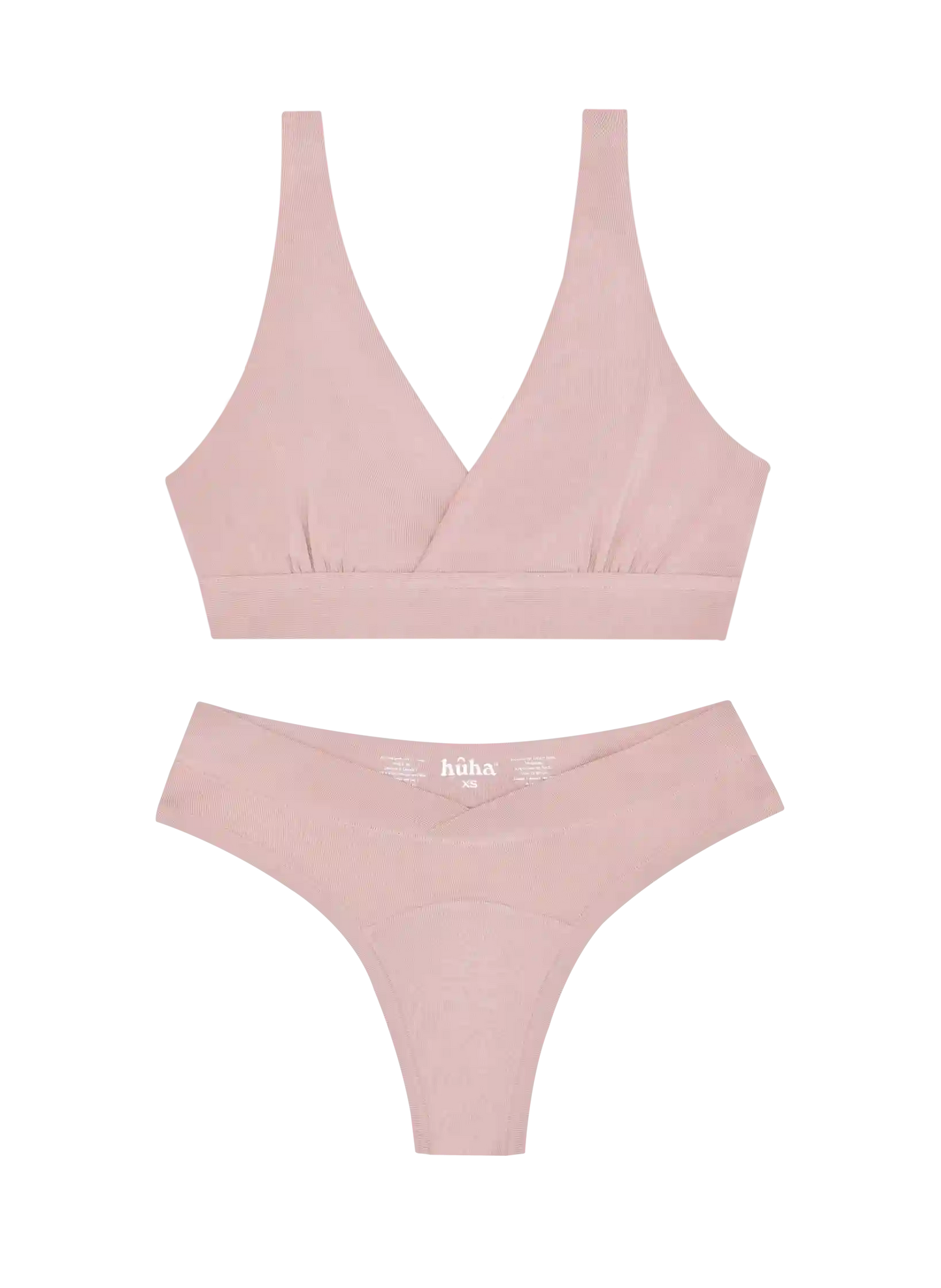 Crossover Bra & Thong Set