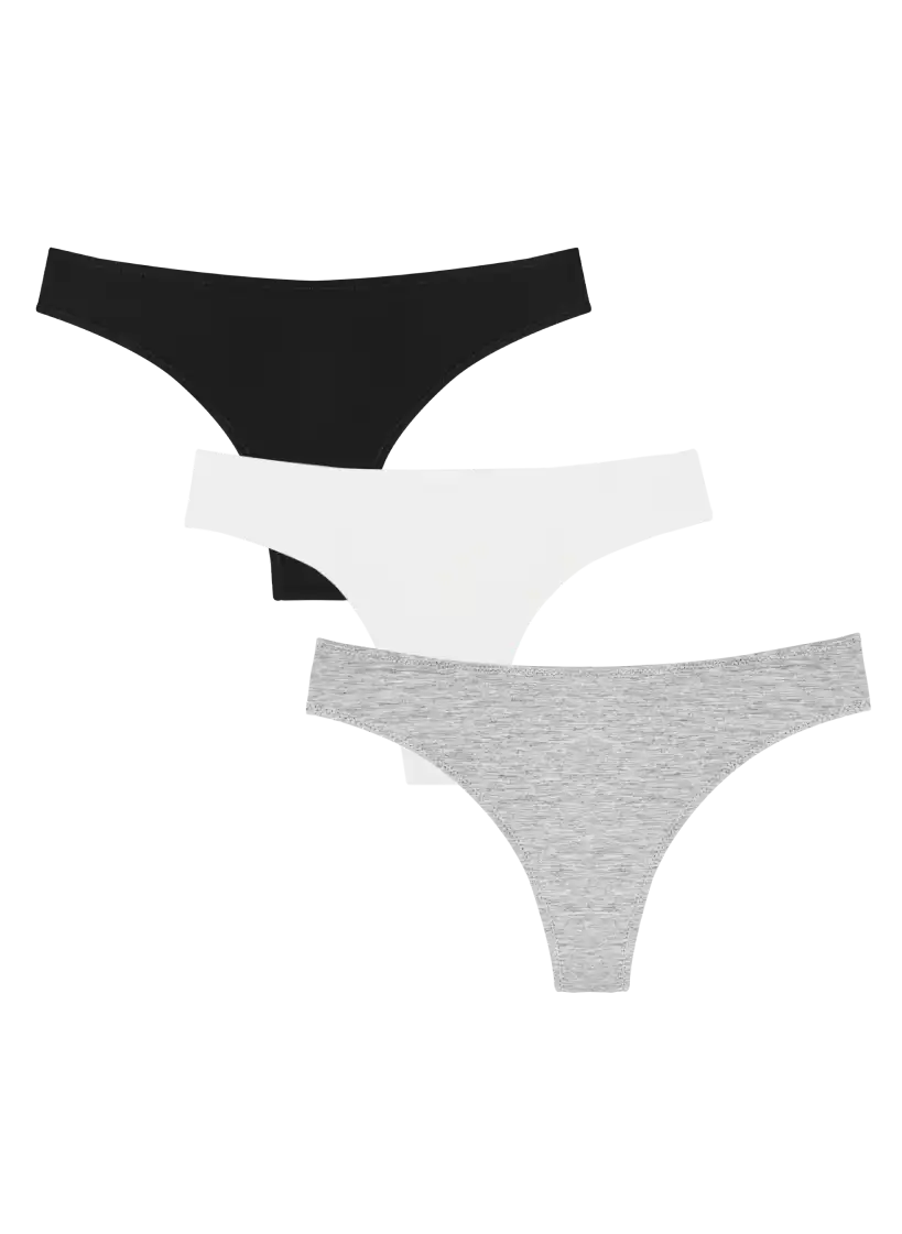 Low Profile Thong 3-Pack