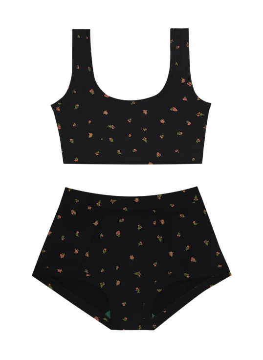 Sporty Bralette & Brief Set