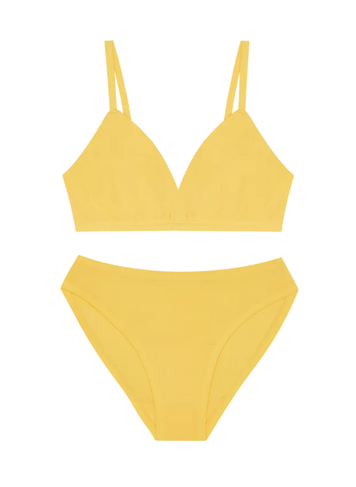 Triangle Bra & Bikini Set