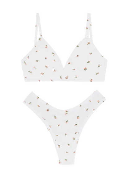 Triangle Bra & Dipped Thong Set