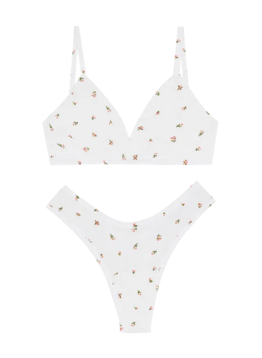 Triangle Bra & Dipped Thong Set