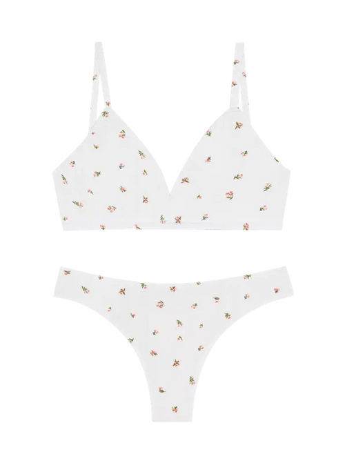 Triangle Bra & Low Profile Thong Set